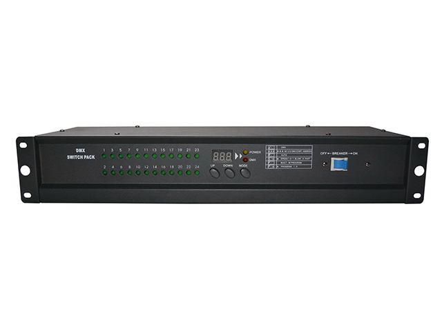 1324-24路DMX电源开关器